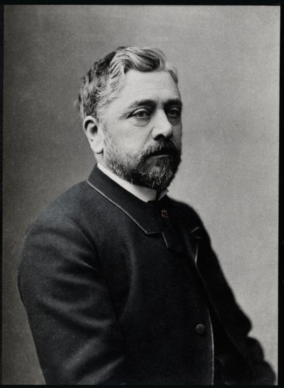 Portrait of Gustave Eiffel by French Photographer